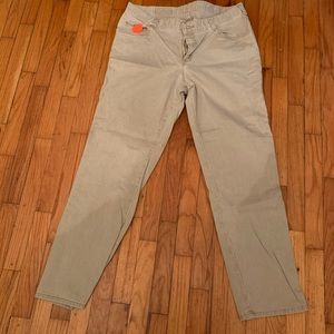 Lee Riders tan denim jeans straight leg 18W long